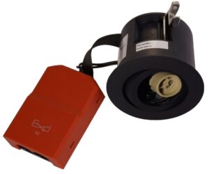 EXO 66 G2. Medium Profile GU10 S-M-SORT Ø88 OUTDOOR