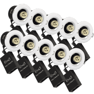 Easy 2-Setup 63 GU10 S-M-WH Ø88 (10 stk. pakning)