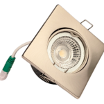 Easy 2-Setup 40 mm. LED armatur er med fastmonteret downlight