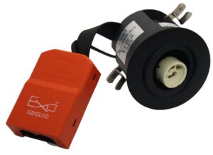 EXO 66 G2 Medium Profile GU10 SA-M-BL Ø88. IP21