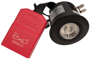 EXO 66 G2 Medium Profile GU10 SA-M-BL Ø88. IP21